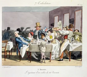 Le restaurant de cent places : 5 heures, de 